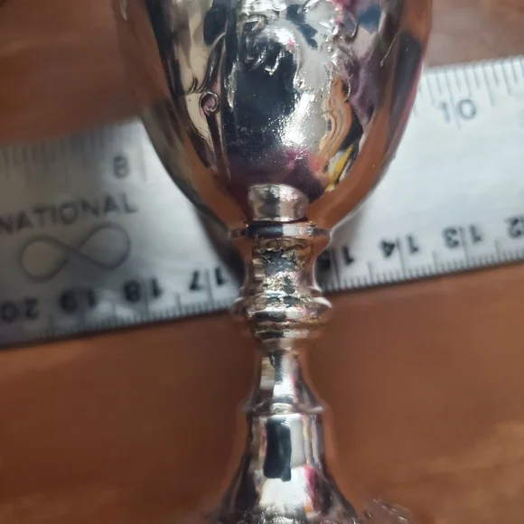 Mini vintage silver-plated Japan goblets - Picture 10 of 11